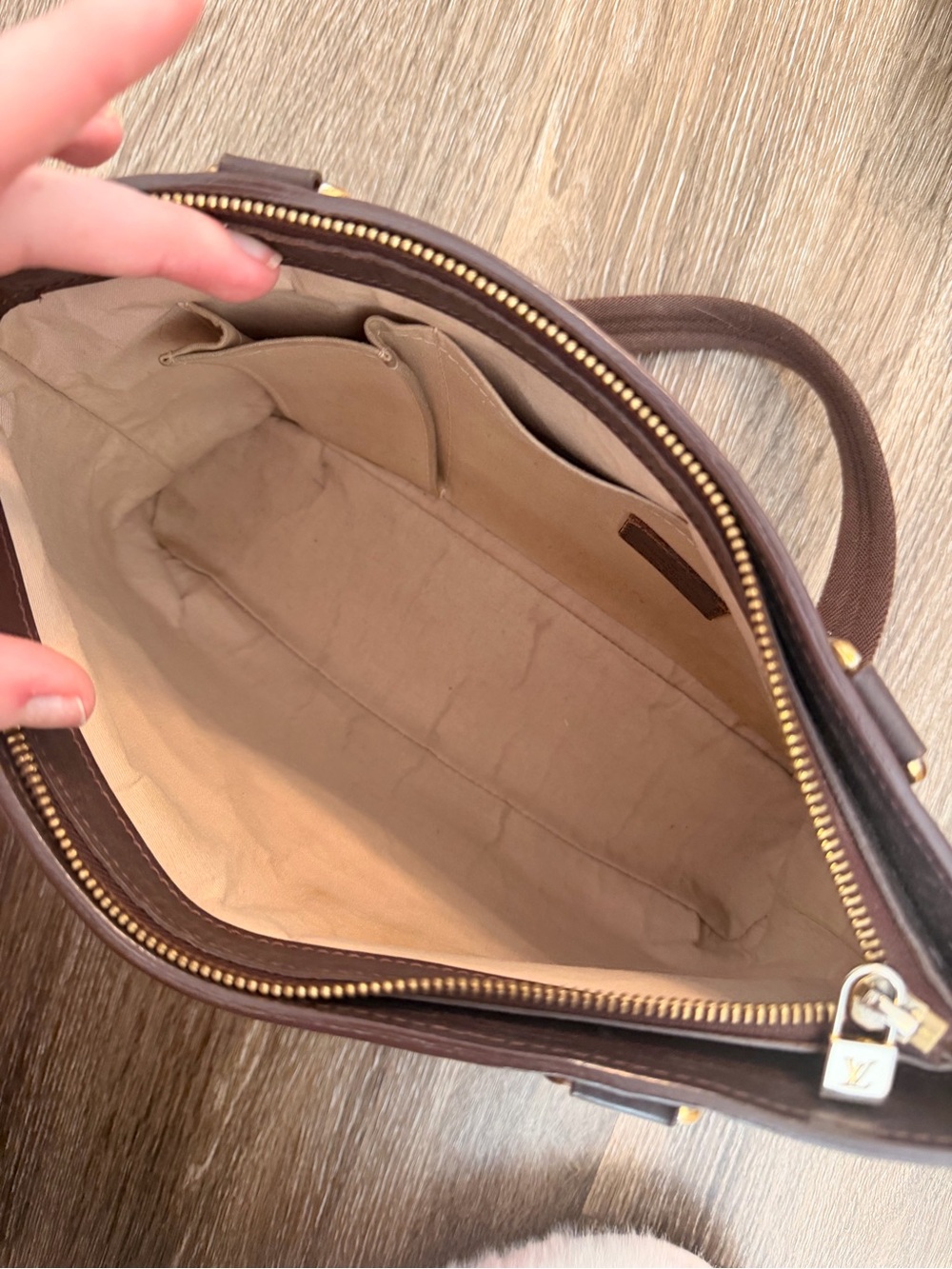 Louis Vuitton Monogram Canvas Tote - Picture 7 of 11